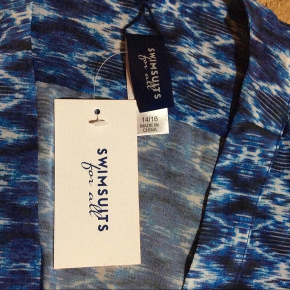 Swimsuits For All NWT Fringe Swim Coverup, 14/16 - Picture 2 of 3